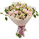 bouquet of lisianthuses carnations and alstroemerias. Macau