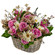 floral arrangement in a basket. Macau